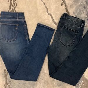 Madewell Denim Skinny Jeans Size 26 and 27
